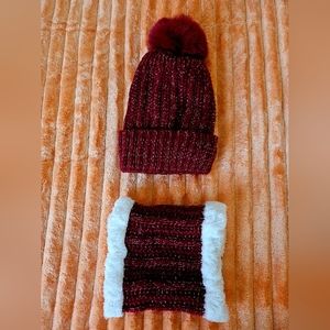 Girl's Hat & Muff